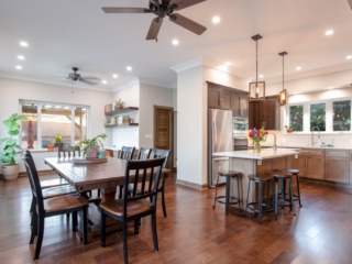 Photo of a kitchen remodeling project